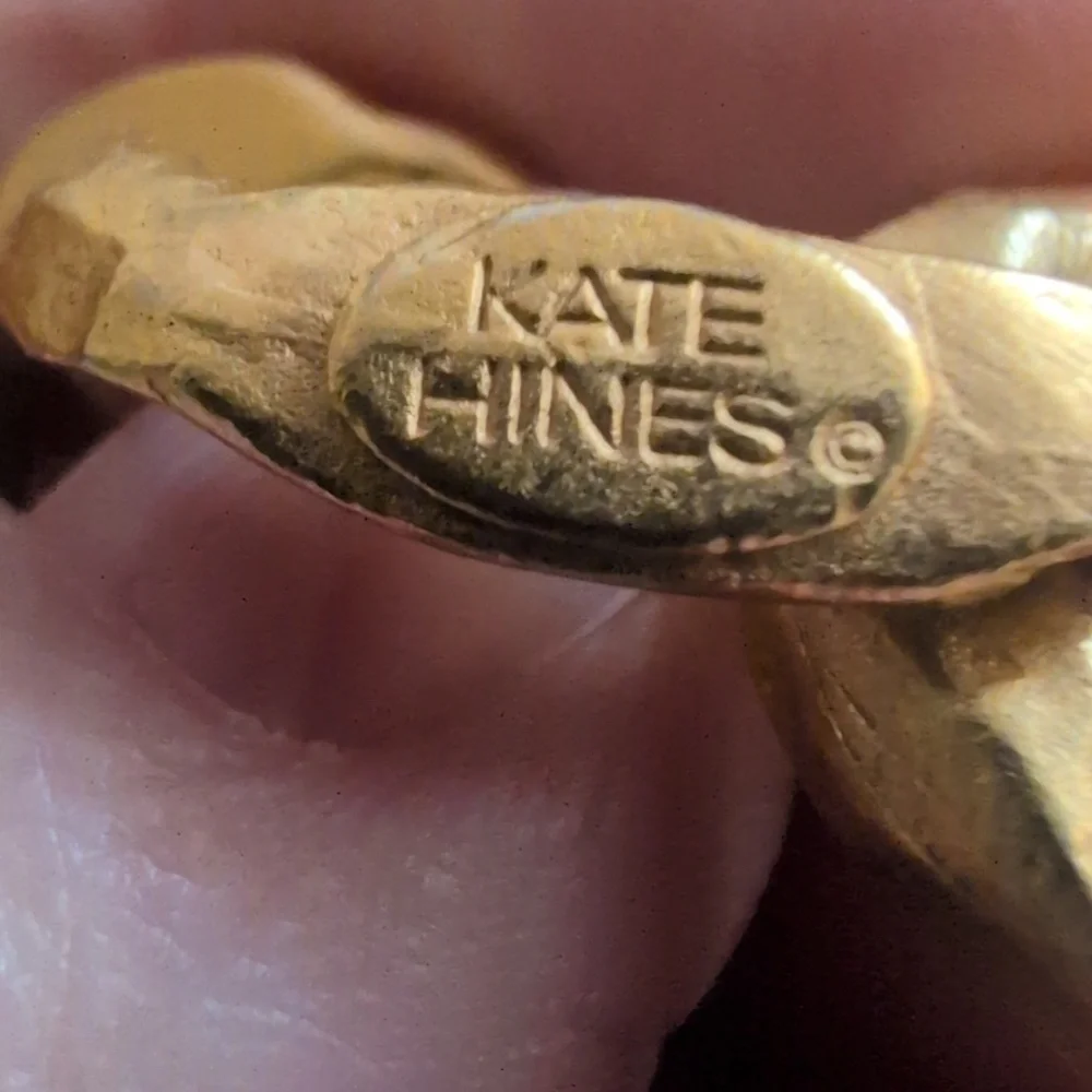 VTG Kate Hines Statement Necklace - Picture 2 of 4